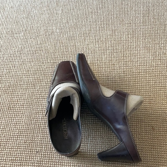 Brown slide Heels cute and comfortable - Picture 3 of 3
